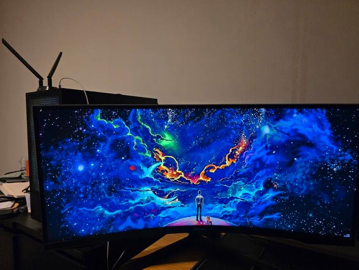 Samsung Odyssey G5 LC34G55TWWPXEN, Computers en Software, Monitoren, Gebruikt, 101 t/m 150 Hz, DisplayPort, HDMI, Gaming, Hoofdtelefoonaansluiting