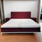Tilders Boxspring Set Grandeur 1250 Wijnrood 180 cm, Ophalen, Tweepersoons, Zo goed als nieuw, 180 cm