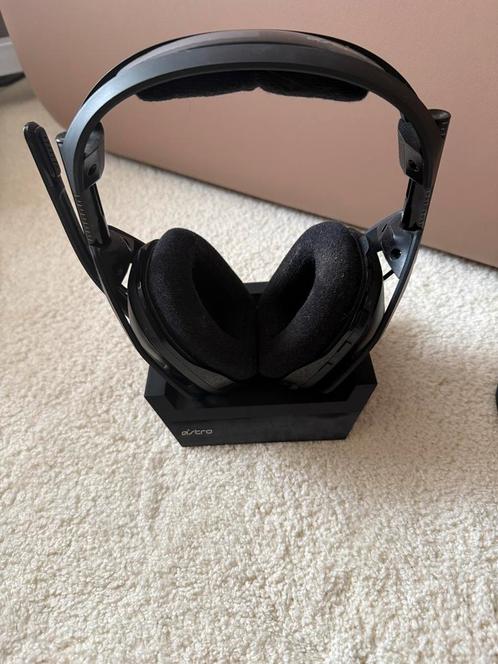 Astro A50 draadloos, Computers en Software, Headsets, Gebruikt, Over-ear, Draadloos, Gaming headset, Inklapbare microfoon, Mute-functie