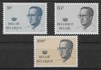België 1981    Ko. Boudewijn met bril  2074/76  (Pfr), Verzenden, Postfris
