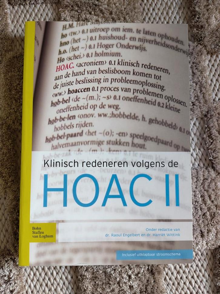 Klinisch redeneren volgens de HOAC II, Boeken, Studieboeken en Cursussen, Zo goed als nieuw, HBO, Beta, Ophalen of Verzenden