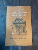 Arthur Schnitzler - Leutnant Gustl Fräulein Else, Ophalen of Verzenden, Zo goed als nieuw