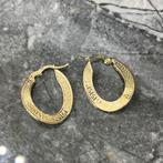14k gouden oorbellen versace model, Sieraden, Tassen en Uiterlijk, Oorbellen, Ophalen of Verzenden