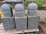 Granieten sierpalen, Tuin en Terras, Ophalen, Zo goed als nieuw