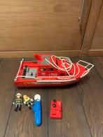 Playmobil 3128 brandweerboot, Kinderen en Baby's, Speelgoed | Playmobil, Ophalen of Verzenden, Zo goed als nieuw