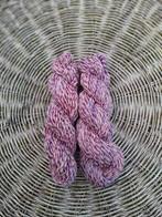 Prachtige strengen hand gesponnen wol met glitter, 245 meter, Ophalen of Verzenden, Nieuw, Breien of Haken, Wol of Garen