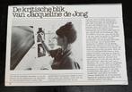 Jacqueline de Jong 7 x artikel, Verzamelen, Tijdschriften, Kranten en Knipsels, Verzenden, 1980 tot heden, Tijdschrift