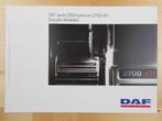DAF 2300 / 2700 ATi Brochure 1990, Ophalen, Zo goed als nieuw, Overige merken, DAF