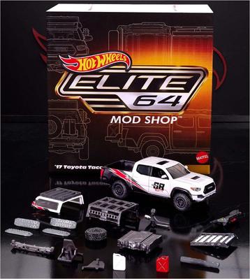 Hot Wheels Premium Elite 64 Mod Shop '17 Toyota Tacoma   beschikbaar voor biedingen