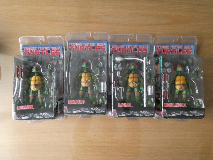4 Turtles (Mirage?) Teenage Mutant Ninja Turtles TMNT, Verzamelen, Poppetjes en Figuurtjes, Nieuw, Ophalen of Verzenden