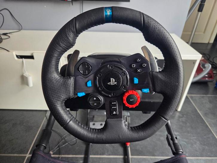 Logitecht G29 racestuur incl racestoel en spel, Spelcomputers en Games, Spelcomputers | Sony PlayStation Consoles | Accessoires