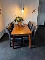 Complete eethoek, Ophalen, Gebruikt, Eikenhout, 50 tot 100 cm
