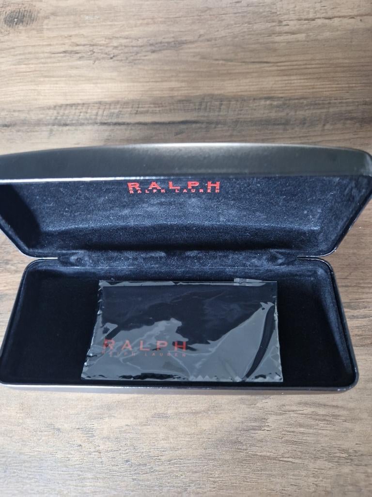 Ralph Lauren brillenkoker - Nieuwstaat, Overige merken, Zwart, Ophalen of Verzenden, Zo goed als nieuw