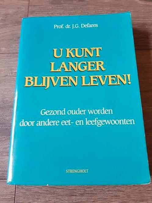 Boek : U kunt langer blijven leven! - Gezond ouder worden -, Boeken, Gezondheid, Dieet en Voeding, Gelezen, Gezondheid en Conditie