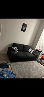2-zitsbank, Kivik Hillared antraciet, Ophalen, Zo goed als nieuw, Stof