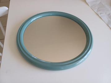Vintage tiger spiegel rond nette staat beschikbaar voor biedingen