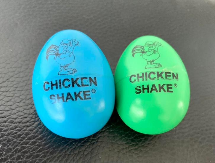 TE KOOP: 2 muziekeieren voor baby’s/peuters ZGAN, Kinderen en Baby's, Speelgoed | Educatief en Creatief, Zo goed als nieuw, Met geluid