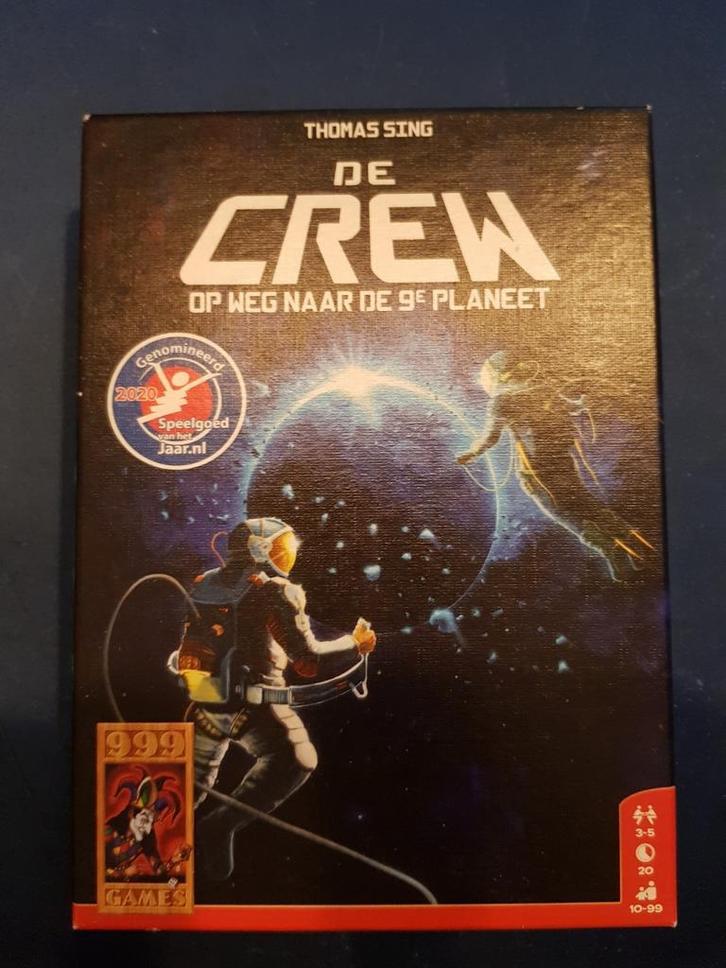 De Crew op weg naar de 9e planeet., Hobby en Vrije tijd, Gezelschapsspellen | Bordspellen, Zo goed als nieuw, Ophalen of Verzenden