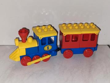 Duplo trein met passagiers wagon beschikbaar voor biedingen