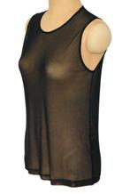Filippa K. topje, Soft Sport transparante top, zwart, Mt. S, Verzenden, Zwart, Maat 36 (S), Filippa K