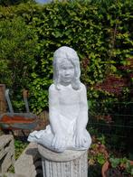 Heel mooi betonnen beeld, Tuin en Terras, Ophalen of Verzenden, Zo goed als nieuw, Beton, Mensenbeeld