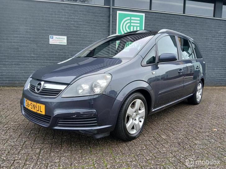 Opel Zafira 1.6 Panoramadak/ 7-Persoons, Auto's, Opel, Bedrijf, Te koop, Zafira, ABS, Airbags, Airconditioning, Alarm, Boordcomputer