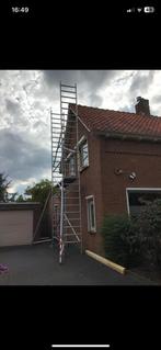 Steiger te huur, Doe-het-zelf en Verbouw, Ophalen of Verzenden, Gebruikt, Rolsteiger of Kamersteiger, 5 meter of hoger