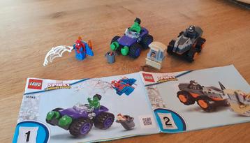 Lego 10782 Spidey Hulk vs Rhino Truck Showdown beschikbaar voor biedingen