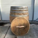 Eikenhouten wijnvat 500 liter dompelbad, ijsbad, Tuin en Terras, Regentonnen, Niet ingevuld, 150 liter of meer, Niet ingevuld