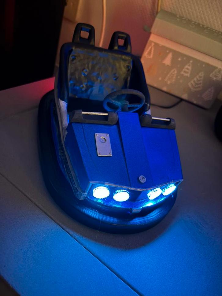 Ihle autoscooter 25cm met verlichting, Hobby en Vrije tijd, Modelauto's | 1:5 tot 1:12, Zo goed als nieuw, Auto, Ophalen of Verzenden