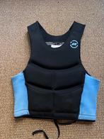 NOB reddingsvest i.z.g.s. Zwart/blauw 65-80 KG, Watersport en Boten, Kind, Ophalen of Verzenden, Zo goed als nieuw, Reddingsvest of Zwemvest