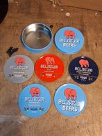 Delirium Belgisch bier originele blikken bierviltjes, Verzamelen, Biermerken, Ophalen of Verzenden, Zo goed als nieuw, Viltje(s)