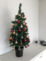 2 Kerstbomen met versiering en ledlichtjes, Ophalen, Nieuw