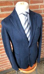 L.B.M.1911 Jack Tailored Fit linnen blazer marineblauw Mt 48, Kleding | Heren, Kostuums en Colberts, Ophalen of Verzenden, Zo goed als nieuw