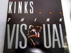 Vinyl - LP The Kinks - Think Visual, Cd's en Dvd's, Gebruikt, Ophalen of Verzenden, Poprock