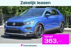 VW T-Roc 1.5 TSi (110 kW) R-line SuperSport | Pano | Virtual, Auto's, 4 cilinders, 150 pk, Blauw, Leder en Stof