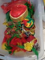 Carnaval accessoires in rood/geel/groen , Ophalen of Verzenden, Nieuw, Carnaval, Accessoires