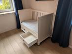 Ledikant 120x60 wit met lades, Gebruikt, Ophalen of Verzenden, Minder dan 140 cm, Matras