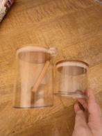 Twee plastic potten, Ophalen of Verzenden, Zo goed als nieuw