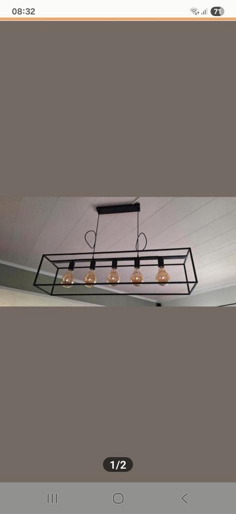 Mooie hanglamp, Huis en Inrichting, Lampen | Hanglampen, Minder dan 50 cm, Ophalen