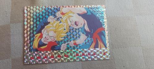 dragonball z kaart Goten Trunks Fusion Spaans rare zeldzaam, Hobby en Vrije tijd, Verzamelkaartspellen | Pokémon, Zo goed als nieuw