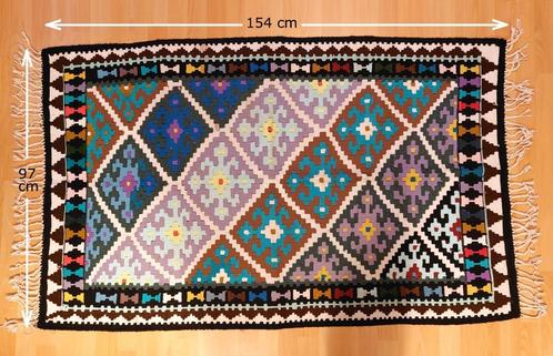 Handgeweven Perzische kelim 154x97 cm, Huis en Inrichting, Stoffering | Tapijten en Kleden, Nieuw, 50 tot 100 cm, 100 tot 150 cm