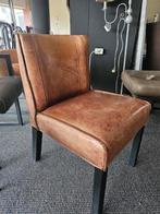Stoel buffelleer cognac vintage opruiming, Huis en Inrichting, Stoelen, Ophalen of Verzenden, Nieuw, Bruin, Eén