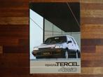 Toyota Tercel 4WD (1982, Engels), Boeken, Nieuw, Toyota, Verzenden