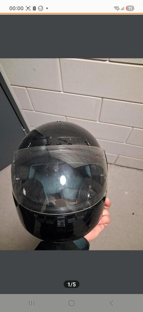 B-Square Integraalhelm - Maat L, Motoren, Kleding | Motorhelmen, Dames, Heren, Integraalhelm, L, Overige merken, Tweedehands, Ophalen of Verzenden