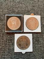 Set van 3 Wilhelmina Rijksdaalder 1929, 1931 & 1940, Postzegels en Munten, Munten | Nederland, Zilver, Koningin Wilhelmina, 2½ gulden