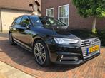 Audi A4 1.4 Tfsi 150pk S Tronic 2018 Zwart, Auto's, 74 €/maand, 4 cilinders, A4, Zwart