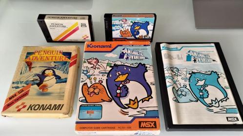 Konami MSX games - Penguin set, Computers en Software, Vintage Computers, Ophalen of Verzenden