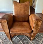 Exclusieve schapenleren Bart van Bekhoven fauteuil., Huis en Inrichting, Fauteuils, Ophalen, ., Leer, .