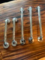 wandbeugels badkamer/toilet, Ophalen, Zo goed als nieuw, Chroom, Douche